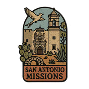 San Antonio Missions National Historical Park Pin - Texas Souvenir Pin